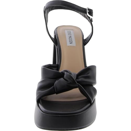 Steve Madden Womens Acceptance Faux Leather Ankle Strap Platform Heels3
