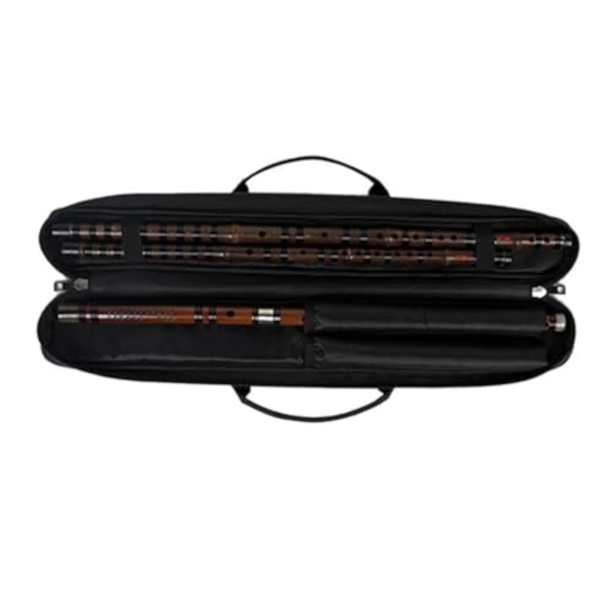 Bamboo Flute Carrying Case Organizer, Accessories