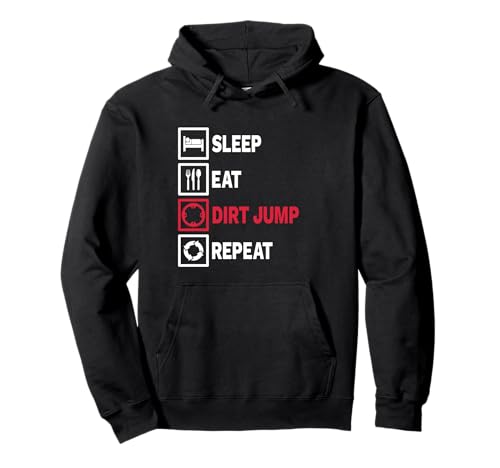 Dirt Jump Bike Bicicleta Salto Sudadera con Capucha