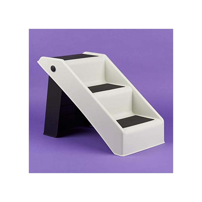 Me and My Pets Grey Folding Pet Stairs - Image 3