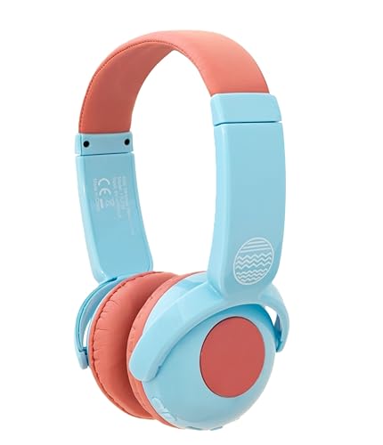 Image of OUR PURE PLANET Kids Bluetooth Headphones Wireless – Volume Limited Safe Audio for Children, Comfortable Over Ear Headset