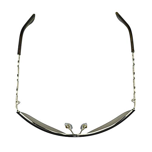 Sofia Vergara x Foster Grant Women's Veronica Sunglasses Pilot, Shiny Gold, 136 mm4