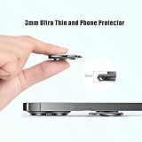 Vilbocr Cell Phone Ring Stand Holder,Cute Little Devil Metal Finger Stand Kickstand 360°Rotation Phone Ring Ring Hand Grip.Cellphone Support Ring Holder Finger Grips for All Smartphones (rose gold) - Image 3