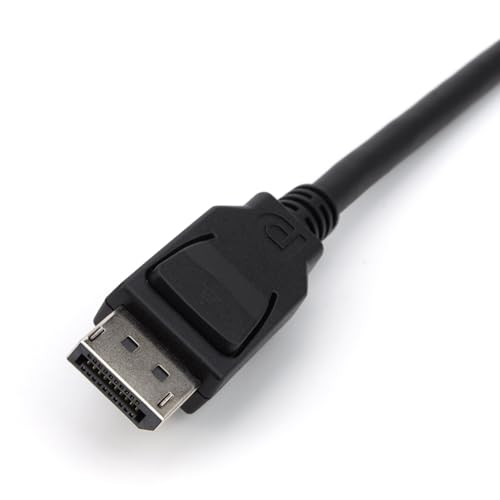 Sewell DisplayPort 1.4 Video Cable - 8K 60Hz, 4K 120Hz - 1.8m (5.9 ft) Black Locking