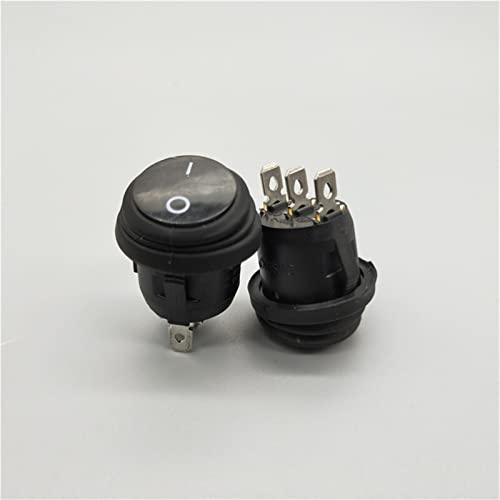 Interrupteur de fin de course KCD1-105N 12V étanche Nero pour voiture
