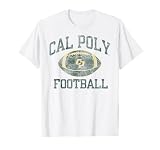 Cal Poly Mustangs Football Intensity White T-Shirt