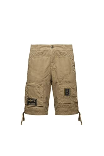 Bermuda Aeronautica Militare coton pour éviter la chaleur avec style