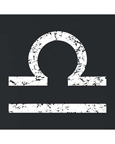 Go All Out 3X-Large Black Mens Libra Zodiac Sign Astrology Sweatshirt Hoodie #TOP1