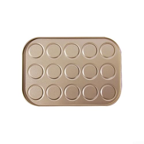 Tappetino da forno professionale per macaron per chef casalinghi compatibile con forni e microonde (15 fori)