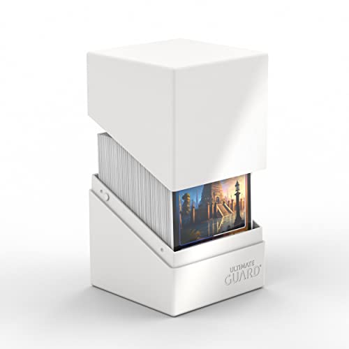 Image of Ultimate Guard Boulder 100+ Solid Deck Box White