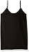 Playground Pals Girls' Big Seamless Cami, Black, M