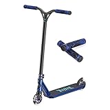 Fuzion Z300 Pro Scooter w/Extra Grips Bundle - Premium Trick Scooters for Kids 8 Years and up – Scooters for Teens (Blue)