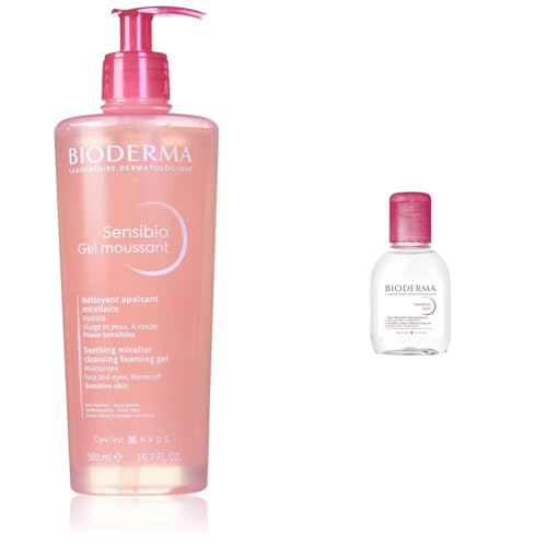 Image of Bioderma Sensibio Foaming Gel Cleansing and Make-Up Removing Refreshing feeling for Sensitive Skin Unscented