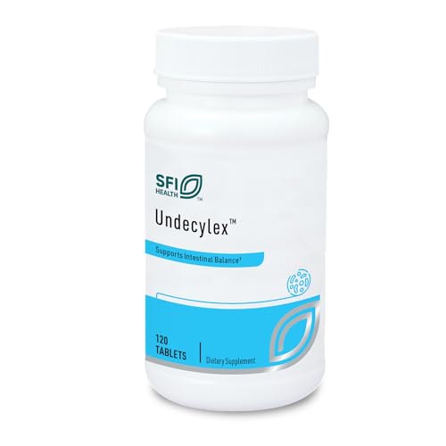 Klaire Labs SFI Health Undecylex - Hypoallergenic GI Formula with Undecylenic Acid, Berberine & Goldenthread to Support Balanced Gut Flora (120 Tablets) Klaire Labs SFI Health Undecylex - Hypoallergenic GI Formula with Undecylenic Acid, Berberine & Goldenthread to Support Balanced Gut Flora (120 Tablets)