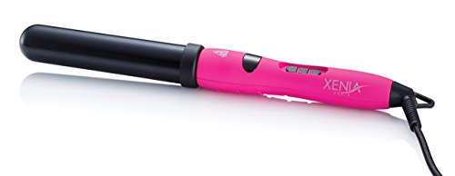 Xenia Paris XP Twist 2″ Inch Clipless Ceramic Professional Curling Iron with Glove
