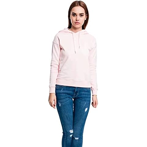 Urban Classics Women's Pink Hooded Sweatshirt Cover