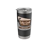 Cedar Creek State Park West Virginia Welcome Sign Souvenir Stainless Steel Insulated Tumbler