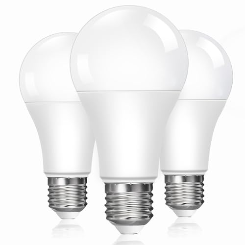 Caldarax Ampoule LED E27 13W Blanc Froid 6500K, Équivalent 100W Incandescence, Ampoules LED A60 Culot Edison à Vis, 1200LM, Économie d'Énergie, AC 220V-240V, Non...