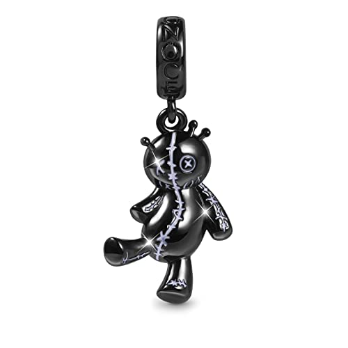 Image of GNOCE Witch Cauldron Pendant Charm,S925 Sterling Silver with Ruby Gemstones Dangle Charms Bead For Bracelets /Necklace Jewelry Gift For Women Girls Wife Daughter