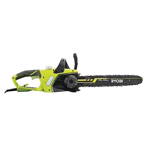 Tronçonneuse électrique RYOBI pour couper le bois de chauffage au jardin commodément - 4