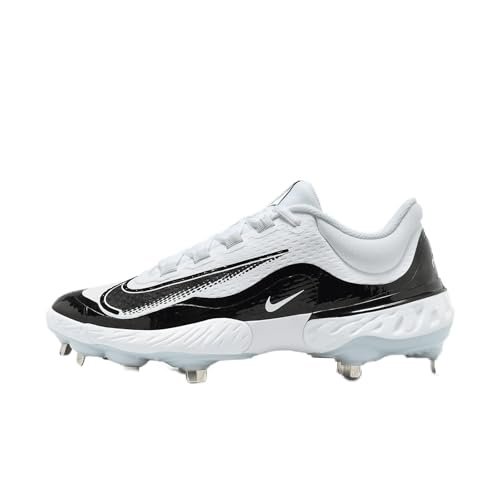 Nike Alpha Team Huarache Elite 4 Low Metal Baseball Cleats, FD2745-101