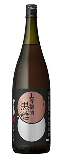 星舎 上等梅酒 黒糖 14度 1800ml
