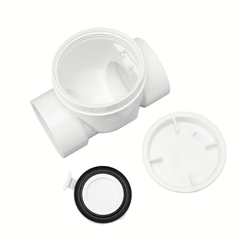 Image of 3 Inch Pvc Backwater Valve,Sewer Check Back Flow Preventer Drain Backflow Preventer Valve,Prevent Sewage And Rainwater From Flowing Backflow