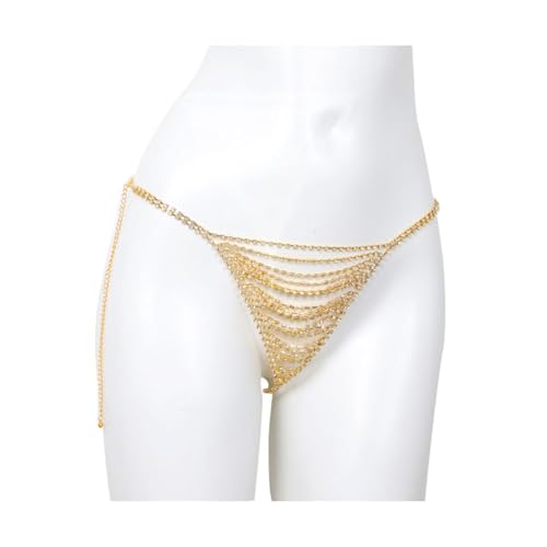 ALADDINLUX Cadena de Cintura Sexy Fashion Nightclub Party Party Bikini Bikini Cadena de carrocería Accesorios Body Accesorios