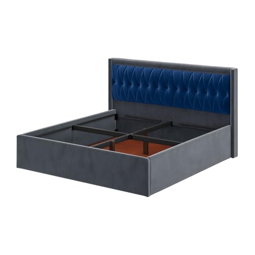 Image of Wakefit Asterion King Size Storage Upholstered Bed