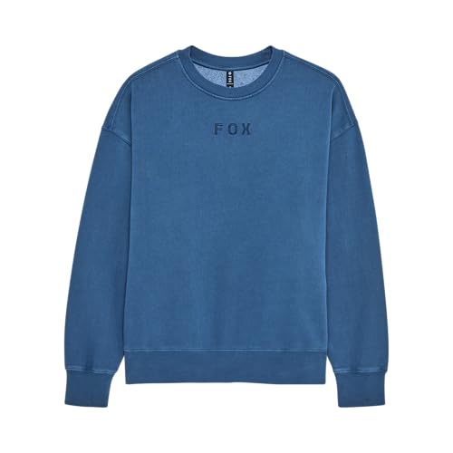 BLÜFF Fox Wordmark Oversized Crew Twilight M sweat large - 4