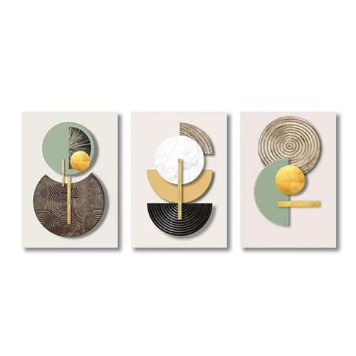 Tableau déco nature chic en toile d'art durable | Impression murale géométrique d'exception
