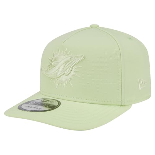 New Era Men's Light Green Miami Dolphins Color Pack 9FIFTY Snapback Hat