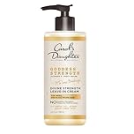 Carol's Daughter Goddess Strength Leave In Conditioner Cream for Curly, Wavy, Coily Hair with Castor Oil for Weak, Stronger Hair and Less Breakage, 296ml