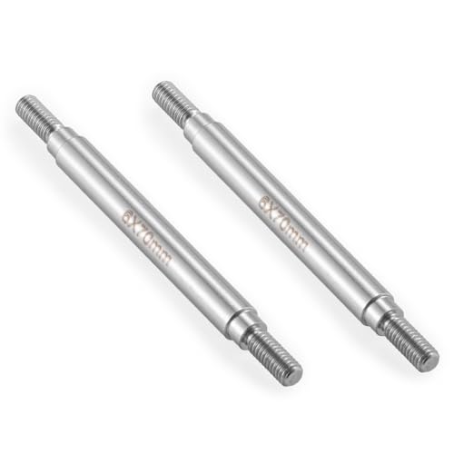 Zolikar RC Stainless Steel Suspension Links Chassis Linkage Set 70mm