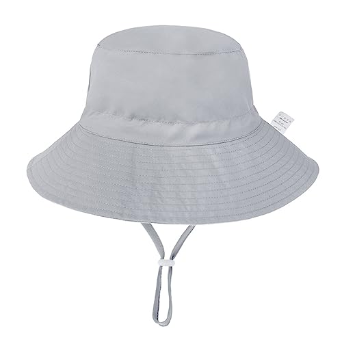 Image of Toddler Sun Hat Baby Sun Hat Toddler Bucket Hat UPF 50+ Baby Girl Boy Sun Hat Smileing Face Sun Hat for Toddler