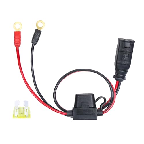 Wuidail Wire Harness Compatible with NOCO GC002 X-Connect, M6 (1/4in) Eyelet Terminal Connector Smart Battery Chargers