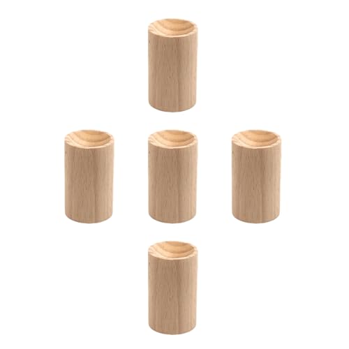 Set de 5 Difusores de Aceites Esenciales de Madera miniatura 1