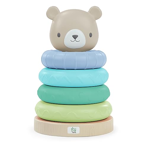 Ingenuity Juguete Didáctico con 4 Aros Apilables de Oso