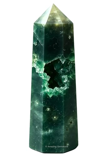 Image of Ocean Jasper Crystal Towers ~ Natural Healing Crystal Point Obelisk for Reiki Healing and Crystal Grid (2 inch to 3 inch INCH)