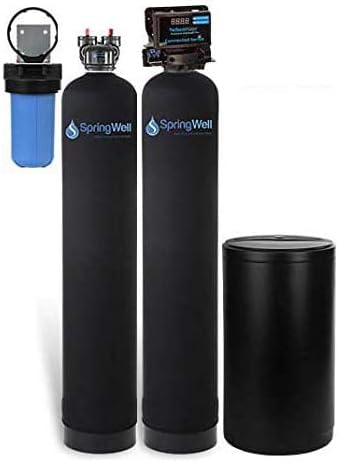 SpringWell Water Filter and Salt Softener System Combo