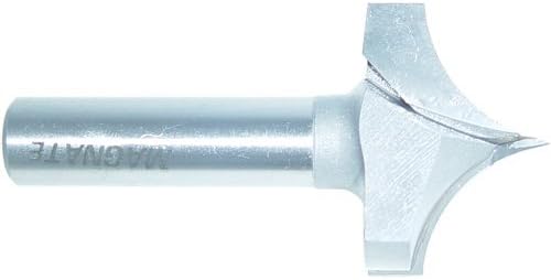 Magnate 7517 Point Cutting Roundover Router Bits - 3/4" Radius; 1/2" Shank Diameter
