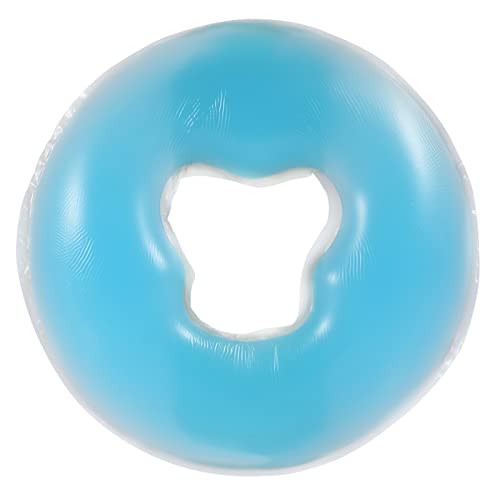 Cojín de Silicona para SPA de Gel para la Cara, Almoha de Silicona Suave Masaje Cara relajación Almoha reposacabezas superposición Cara relajar Cuna cojín Masaje Cara Almohada