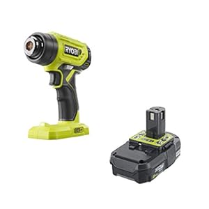 RYOBI 18-Volt Cordless Heat Gun Kit with Battery (Bulk Packaged, Non-Retail Packaging) Charger Not Included