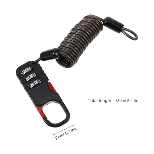Cable de Seguridad Zerodeko con Combinación, 2 Unidades miniatura 2