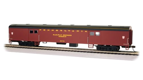 Bachmann Trains - 72' Smooth-Side Baggage Car - PRR #9275 - Ho Scale