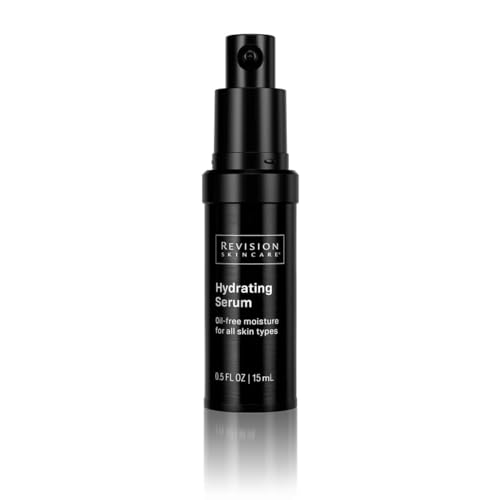 Revision Skincare Hydrating Serum, Moisturizing Anti Aging Serum, Oil Free Formula with Two Forms of Hyaluronic Acid, 0.5 fl oz
