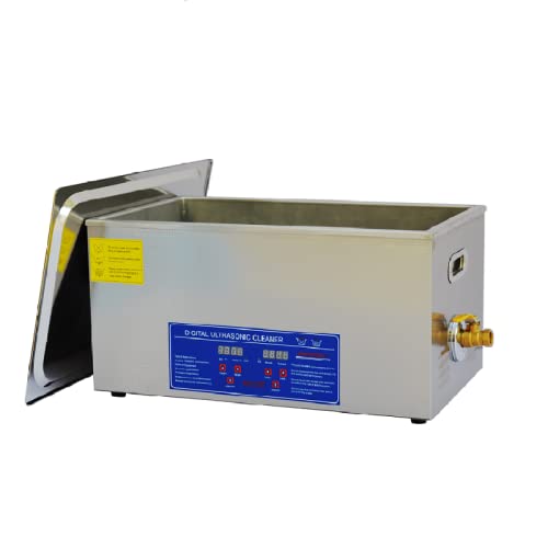 22L Stainless Steel Ultrasonic Cleaner JPS-80A Digital Control LCD NC Heating with Basket
