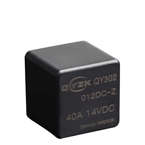 FORGUN 2 szt. 302 samochodowy przekaźnik antykradzieżowy zestaw konwersji 5-pinowy przekaźnik samochodowy 12V40A14VDC Przekaźnik (rozmiar: 24V)