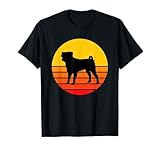 perro raza pug adulto Ligero, Encaje clasico, Manga de doble puntada y bastilla baja