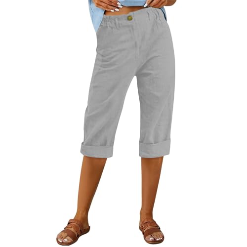 Pantalon en lin léger et aéré pour femme chic et libre